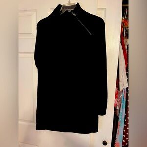 Athleta- Fleece lined black dress size M
